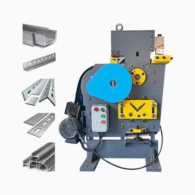 Hydraulic Ironworker for Steel Plate Cutting and Punching