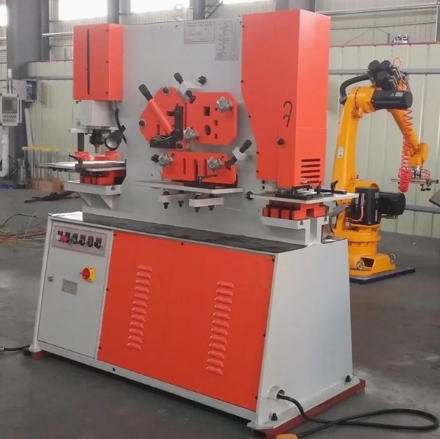 Multi-Function Hydraulic Punching and Shearing Ironworker