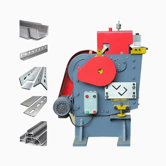Hydraulic Ironworker for Steel Plate Cutting and Punching